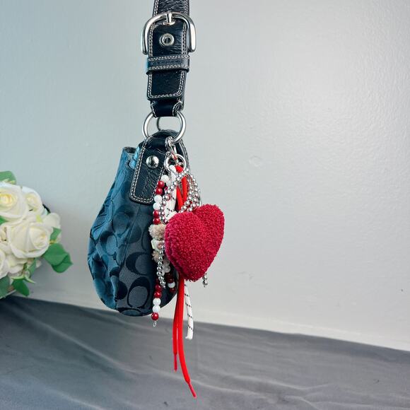 Coach Vintage Soho Signature Jacquard Shoulder Bag F15203 - Picture 9 of 10